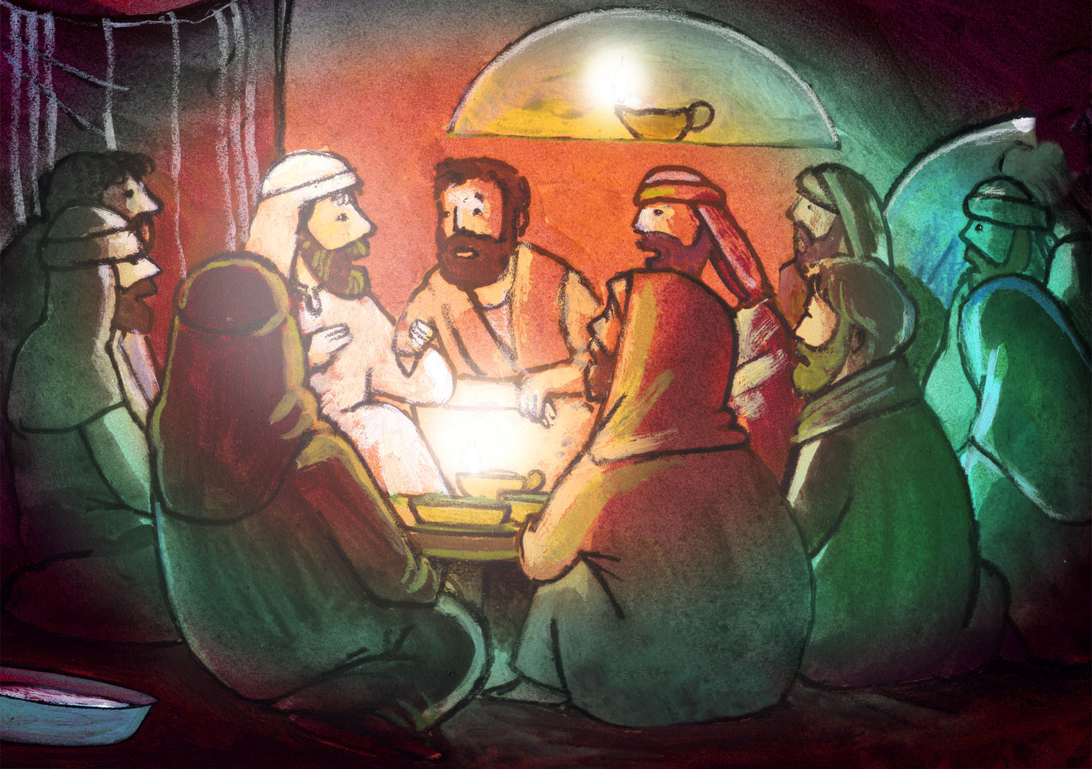 Mosterdzaadjes – Jezus laat Tomas zijn pijn aanraken