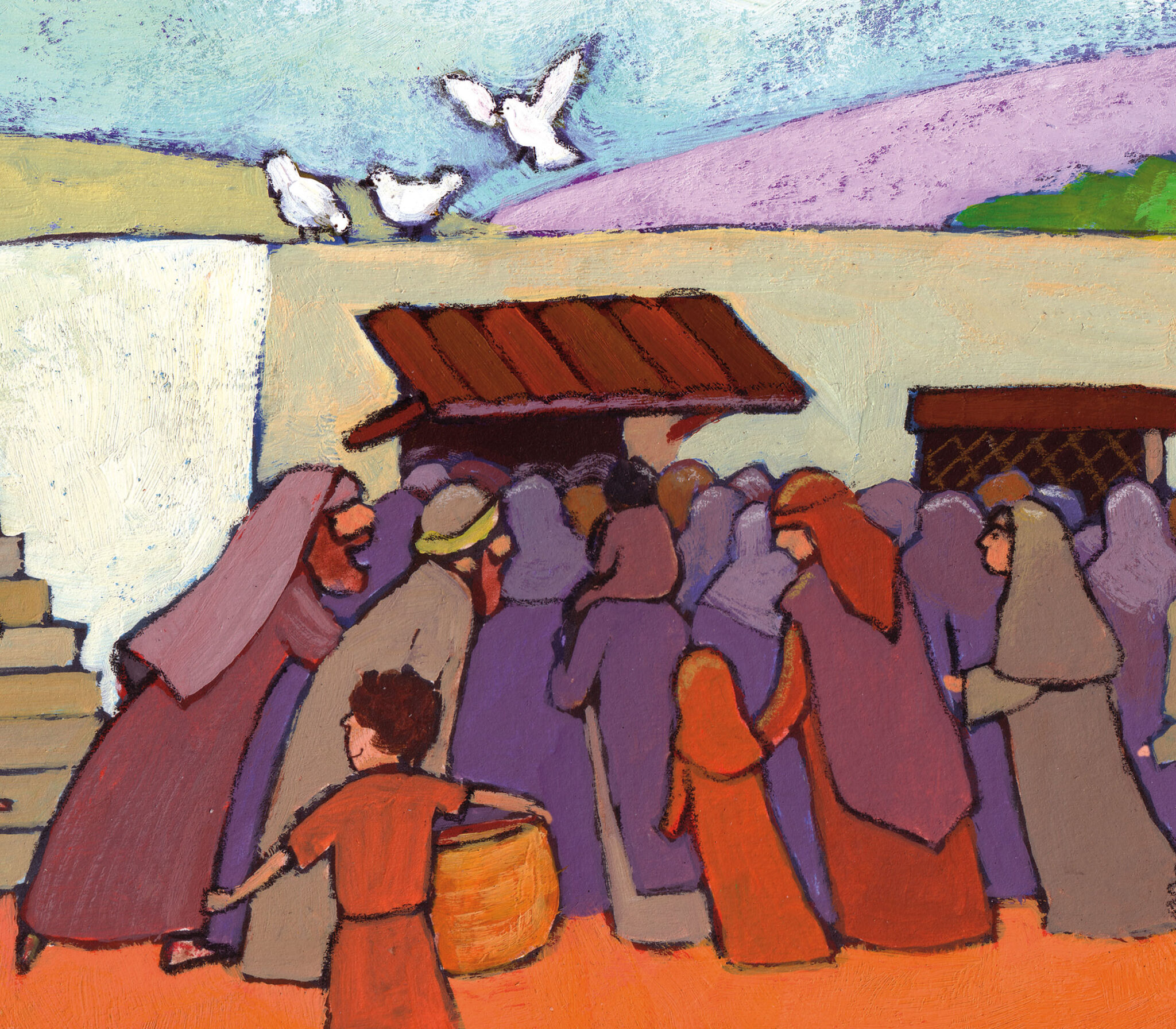 Mosterdzaadjes – Jezus zendt zijn vrienden erop uit