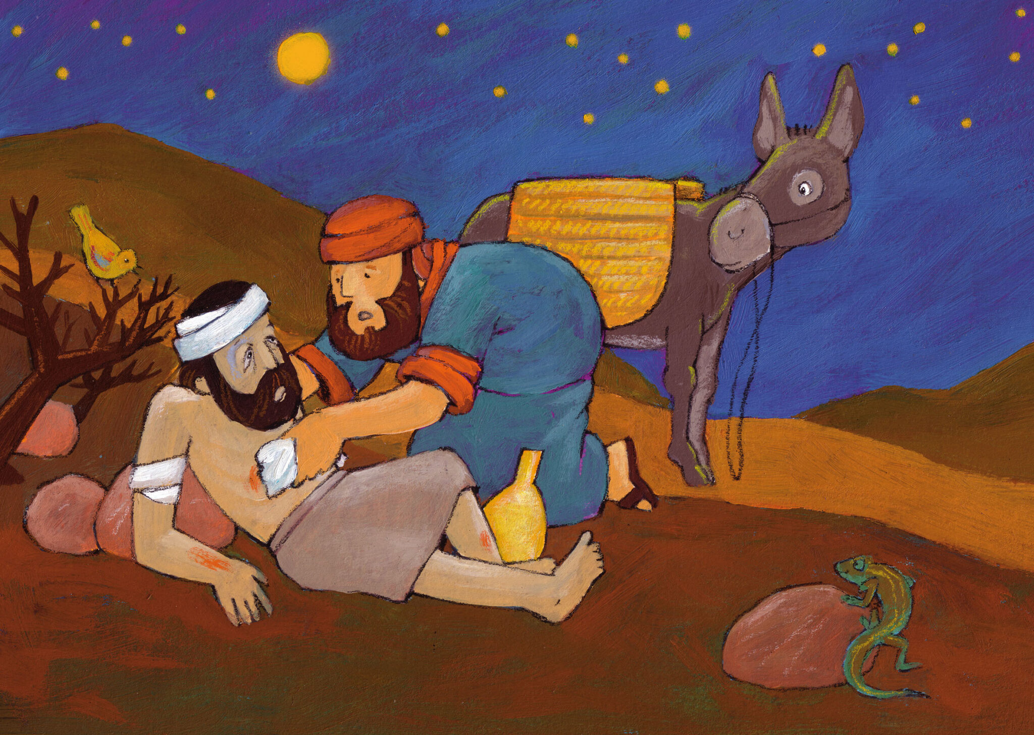 Mosterdzaadjes – De goede man uit Samaria