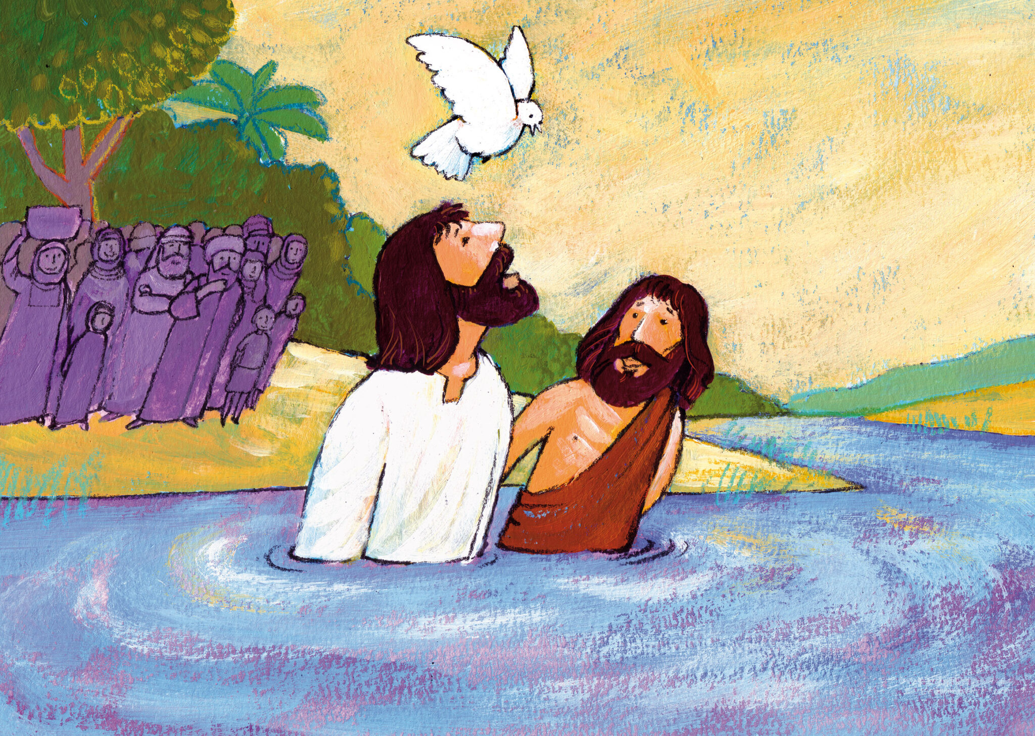 Mosterdzaadjes – Johannes doopt ook Jezus