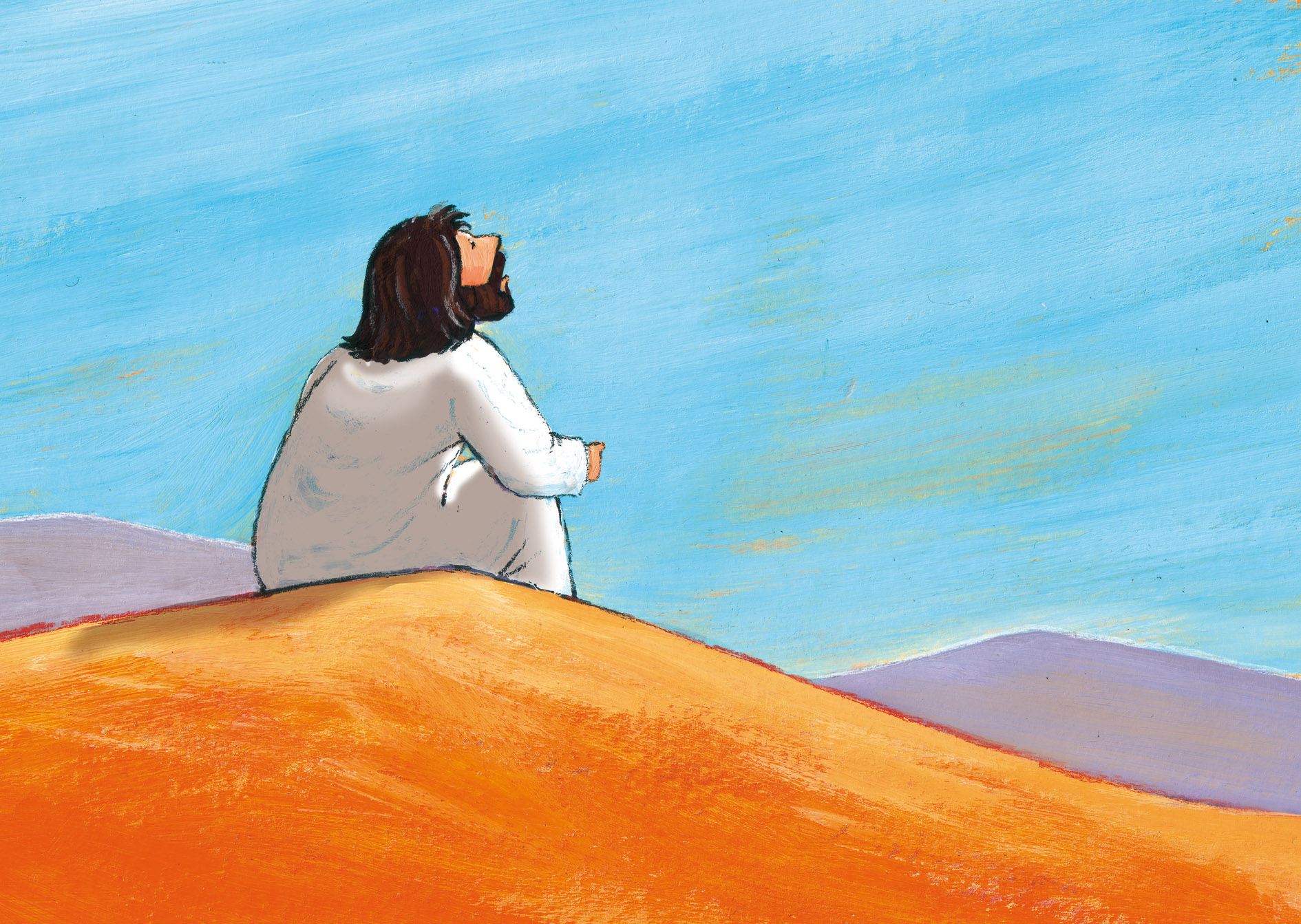 Mosterdzaadjes – Jezus in de woestijn