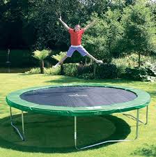 Kindergeld op de trampoline